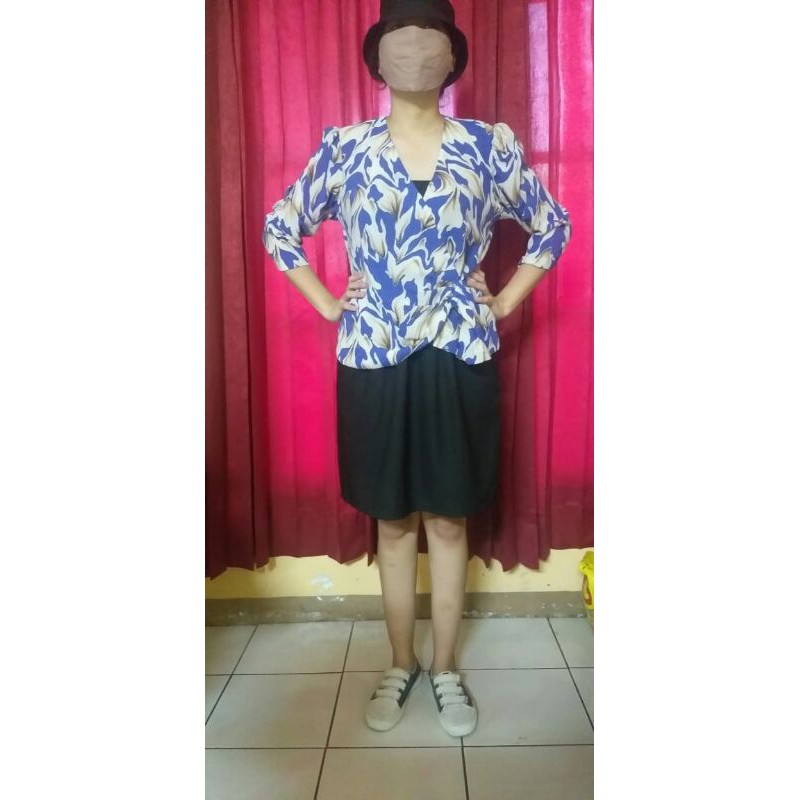 BLAZER/OUTER 2 WAYS VINTAGE BUNGA