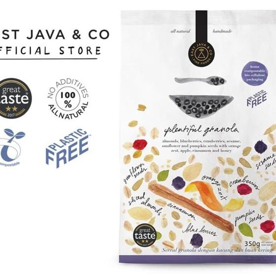 

East Java & Co Plentiful Granola - 350G