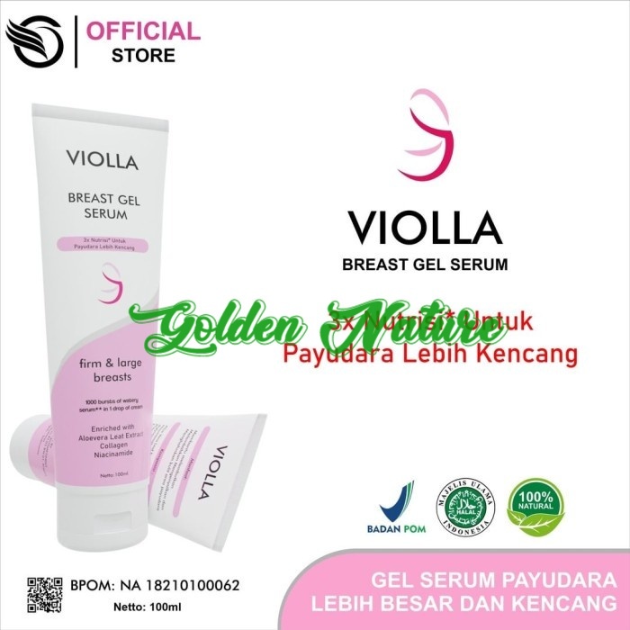 Pembesar Payudara Agar Kencang dan Besar Permanen - VIOLLA ASLI BPOM