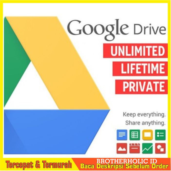 Murah Google Drive Unlimited Cloud Storage Request Username D23 A Bro160 Shopee Indonesia