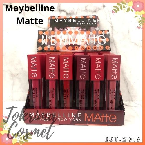 [LUSINAN] Lipgloss Maybelline Fruit Color / Matte / Velvet.