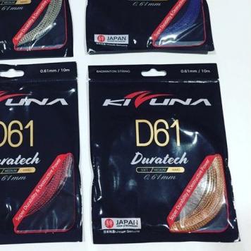 ★ Senar Badminton Kizuna D61 Senar Bulutangkis Kizuna D 61 Senar kizuna Japan ➸