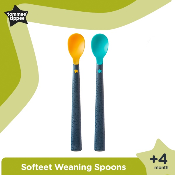 TOMMEE TIPPEE SOFTEET WEANING SPOONS