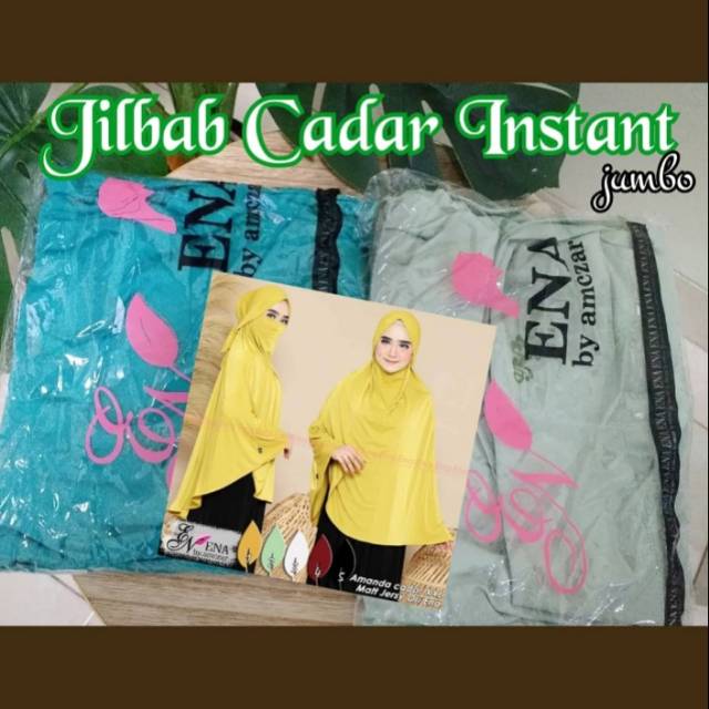Jilbab Cadar Niqob Jumbo