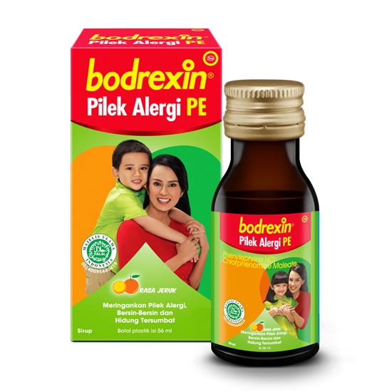 Bodrexin Pilek Alergi PE Sirup 56 ml Anak