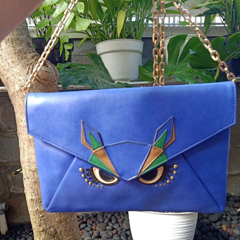 SALE tas sling rantai cupcake lapalette