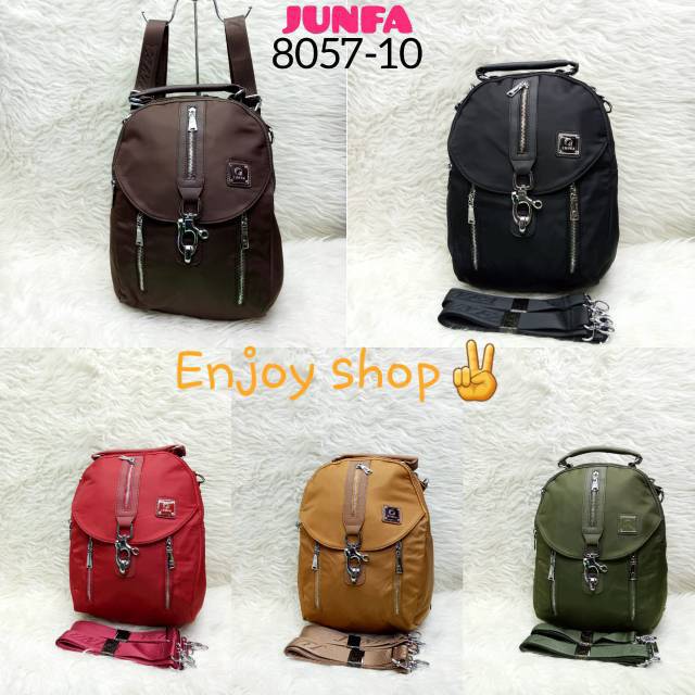 Junfa ransel wanita dengan bahan dan kualitas full premium