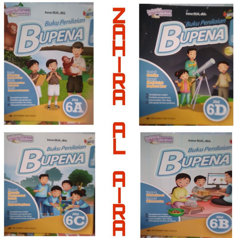 Bupena kelas 6 . baru dan bekas