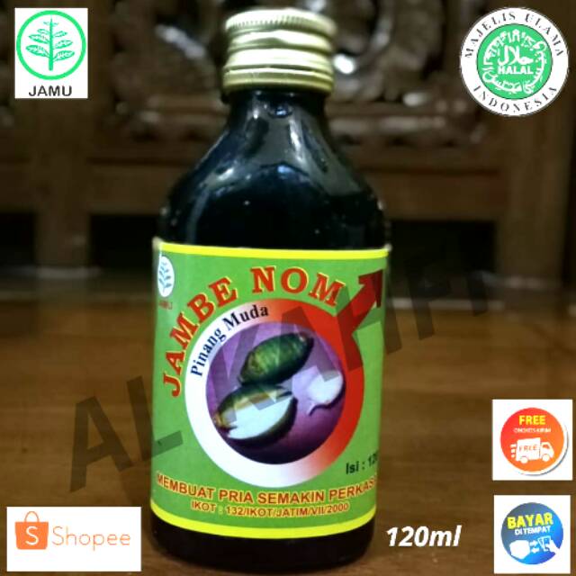 Jamu kuat pria jambe nom 100% Ampuh