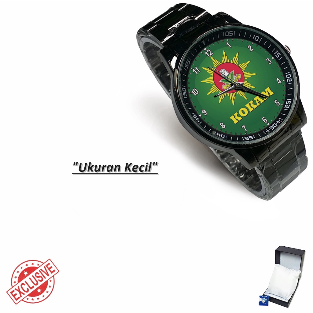 Jam Tangan Rantai Couple KOKAM MUHAMMADIYAH (Mantul)