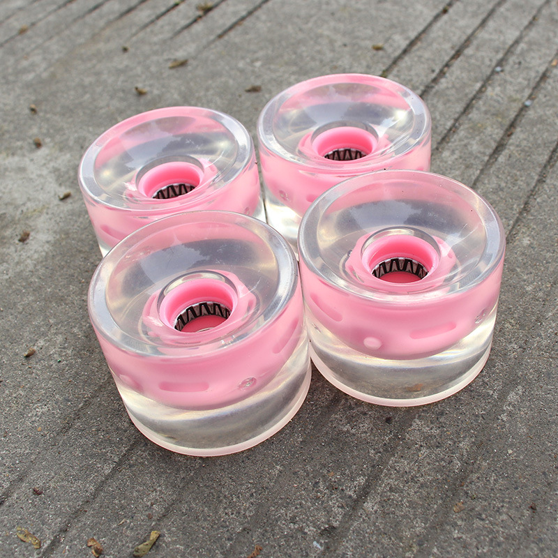4pcs Roda skateboard 78a 6045mm Bahan Pu