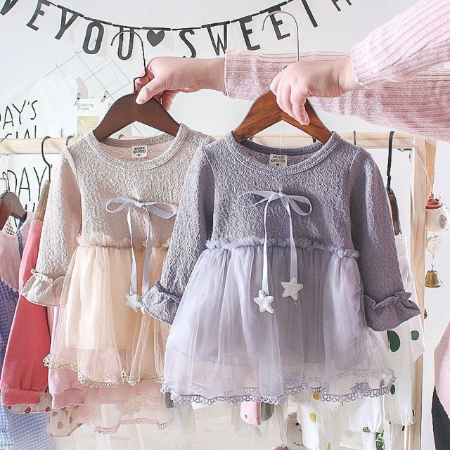 Dress anak perempuan - ribbon