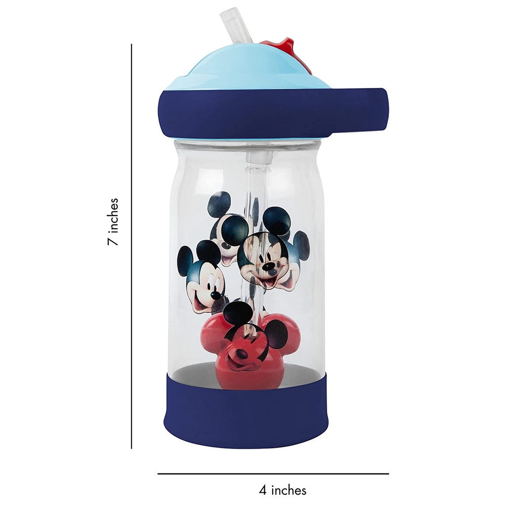 Newmei - The First Years Sip &amp; See Toddler Water Bottle with Floating Charm / Botol Minum Anak 24m+ 12 Oz / 355ml (Tersedia varian Karakter)