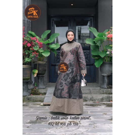 Gamis Batik Solo