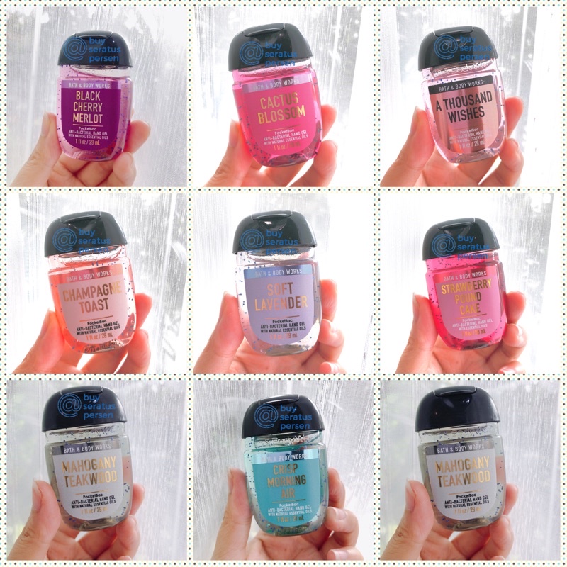 2023 CLASSIC Pocketbac - BATH AND BODY WORKS Hand Sanitizer