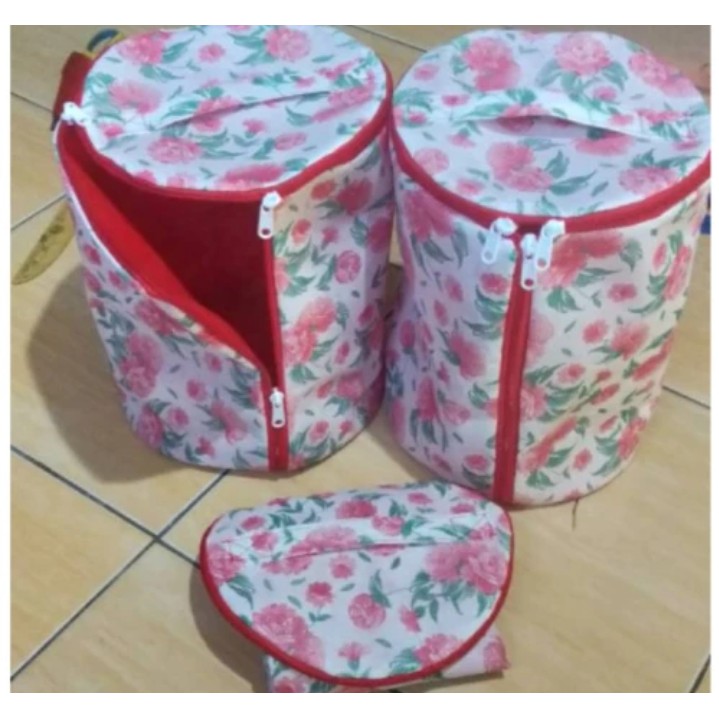 SARUNG PIRING ialah TEMPAT PIRING/TAS PIRING /COVER PIRING MANGKOK
