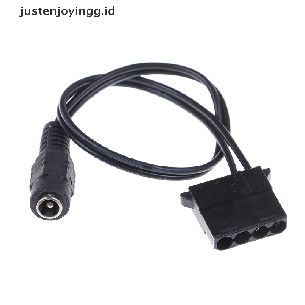 Kabel power supply molex female Ke 4Pin Ukuran 5.5x2.1mm Untuk DC