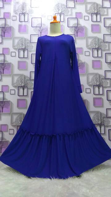 Gamis Jersey Polos Rempel Aura M - XL