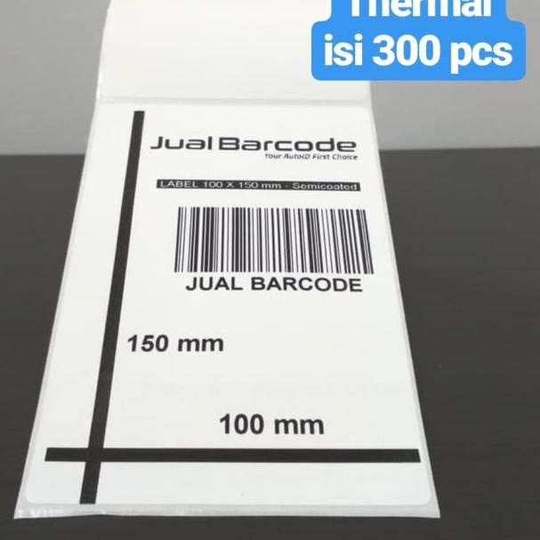 

Kertas Label Stricker e-commerce Printer Bare 100 x 150 mm Thermal