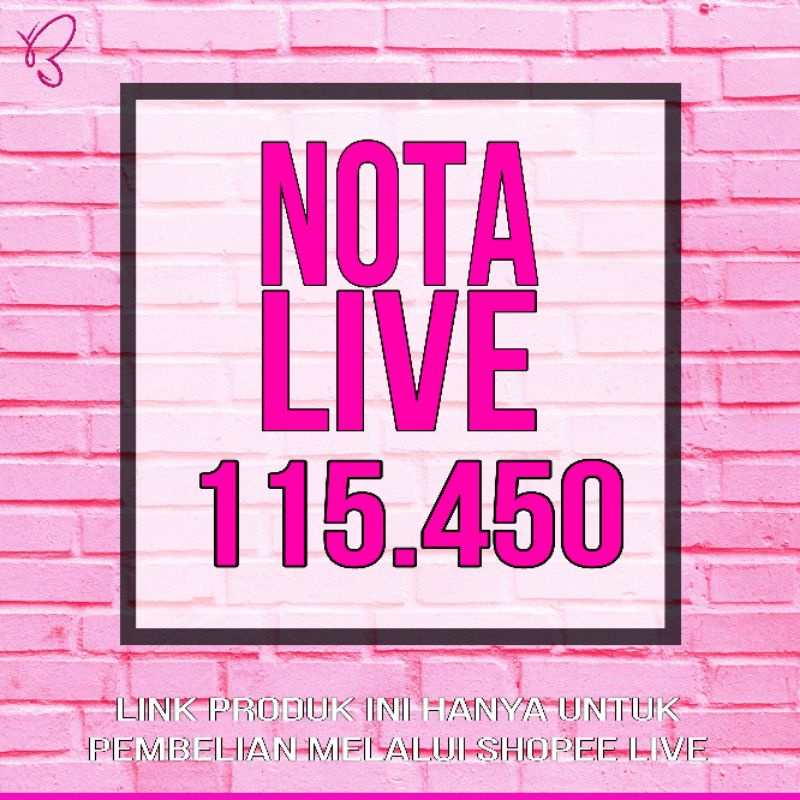 Nota Live 115.450 - BBPO.STORE -