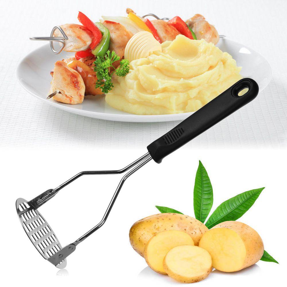 Preva Potato Masher Smasher Smasher Dapur Pembuat Kentang Tumbuk Halus Stainless Steel