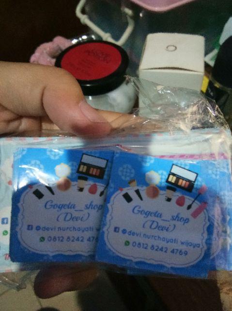 Sticker / Stiker Label Pengiriman Shabby Chic Bunga Pastel