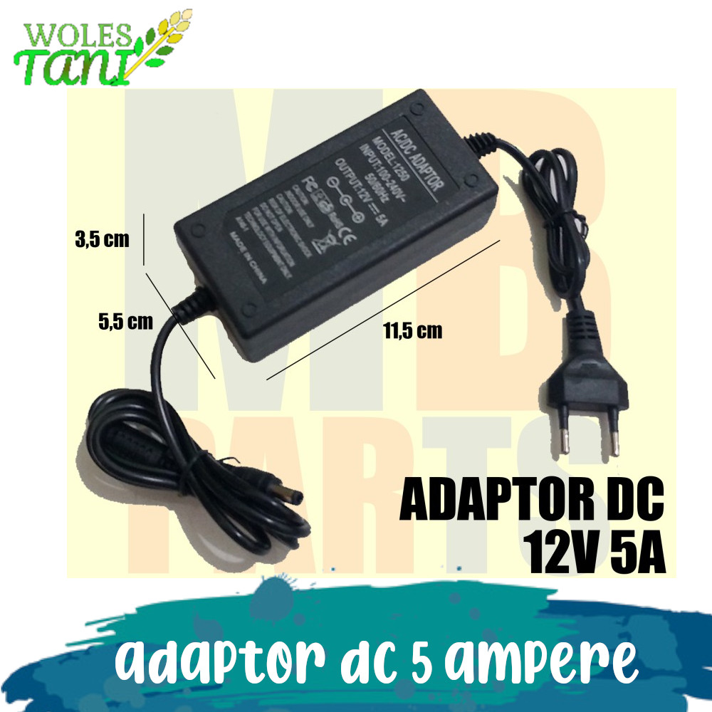 Adaptor 5 Ampere Charger 5 Ampere