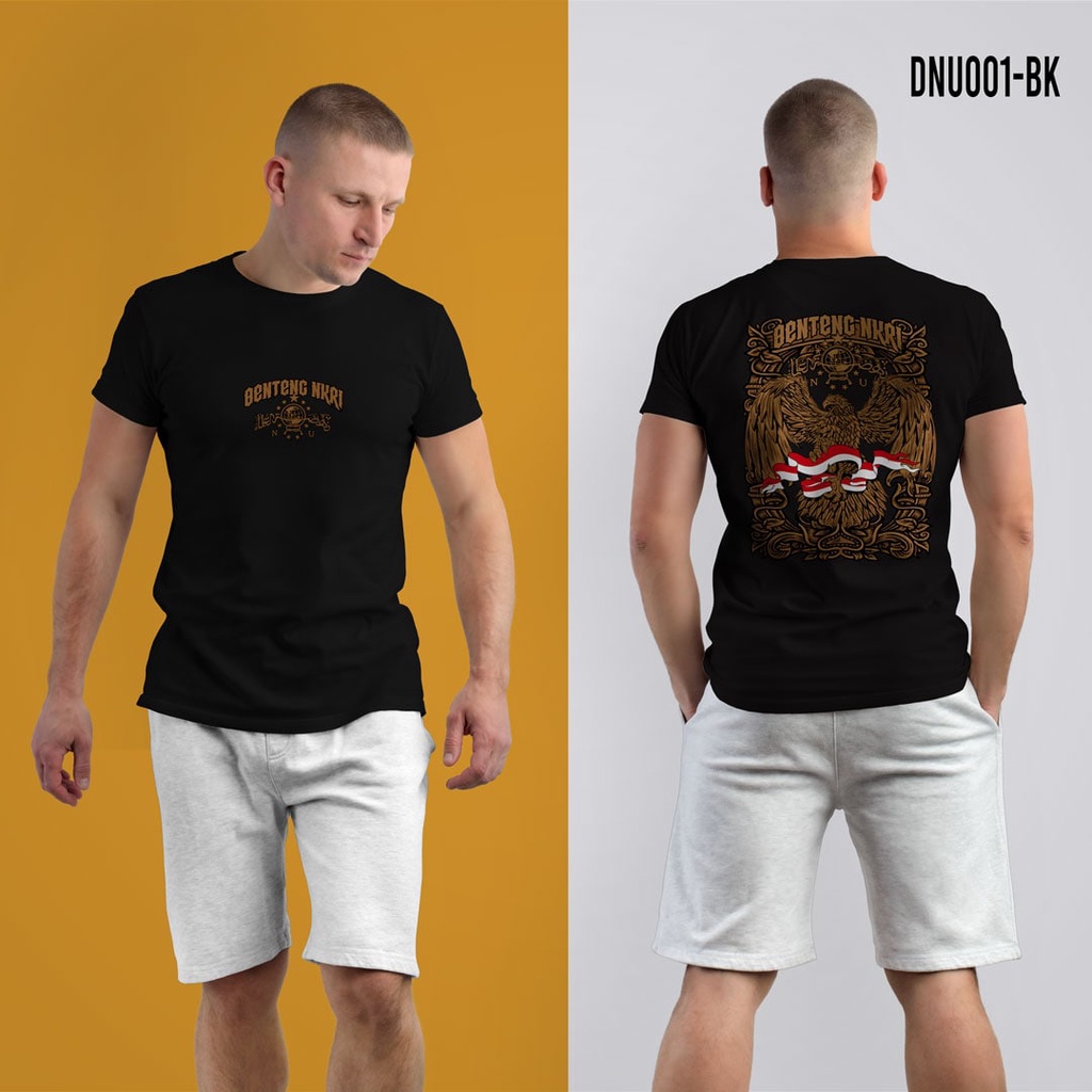 (SABLON DTF PREMIUM) KAOS NU NAHDATUL ULAMA BENTENG NKRI BAJU DAKWAH ISLAMI BIG SIZE JUMBO