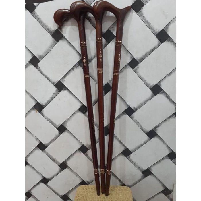 Tongkat Kayu Jati / Tongkat Kayu / Tongkat Bantu Jalan