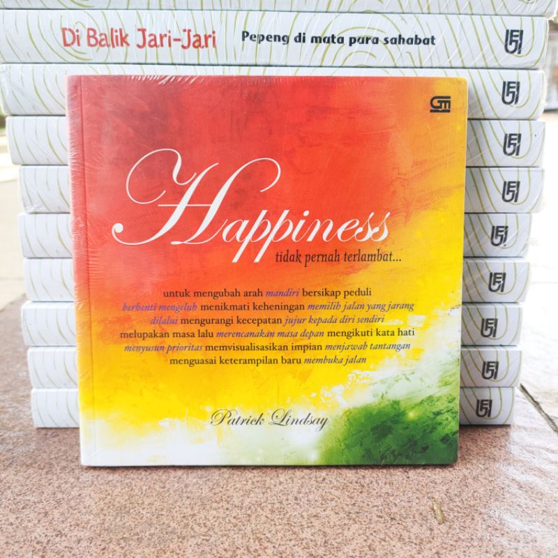 OBRAL MURAH BUKU PENGEMBANGAN DIRI / INSPIRASI / INSPIRATIF / MOTIVASI BISNIS / DI BALIK JARI-JARI / ORIGINAL 2a 9d-Happines