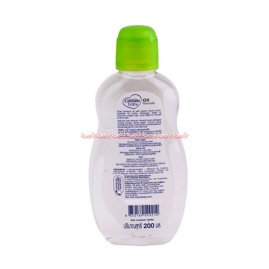 Cussons Baby Milk Oil Naturals 100ml Minyak Ektrak Lidah Buaya Menjadikan Kulit Bayi Tetap Lembab Cusson Aloe Vera Kason