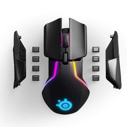 Mouse SteelSeries Rival 650 TrueMove3+ Dual sensor - Wireless - Gaming