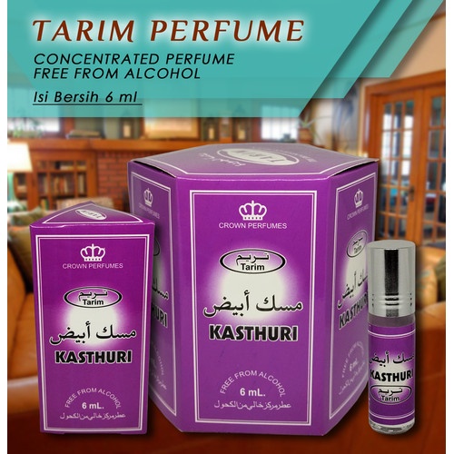 Parfum Kasturi 6 ml Non Alkohol Bukan Dobha Aroma Al Rehab