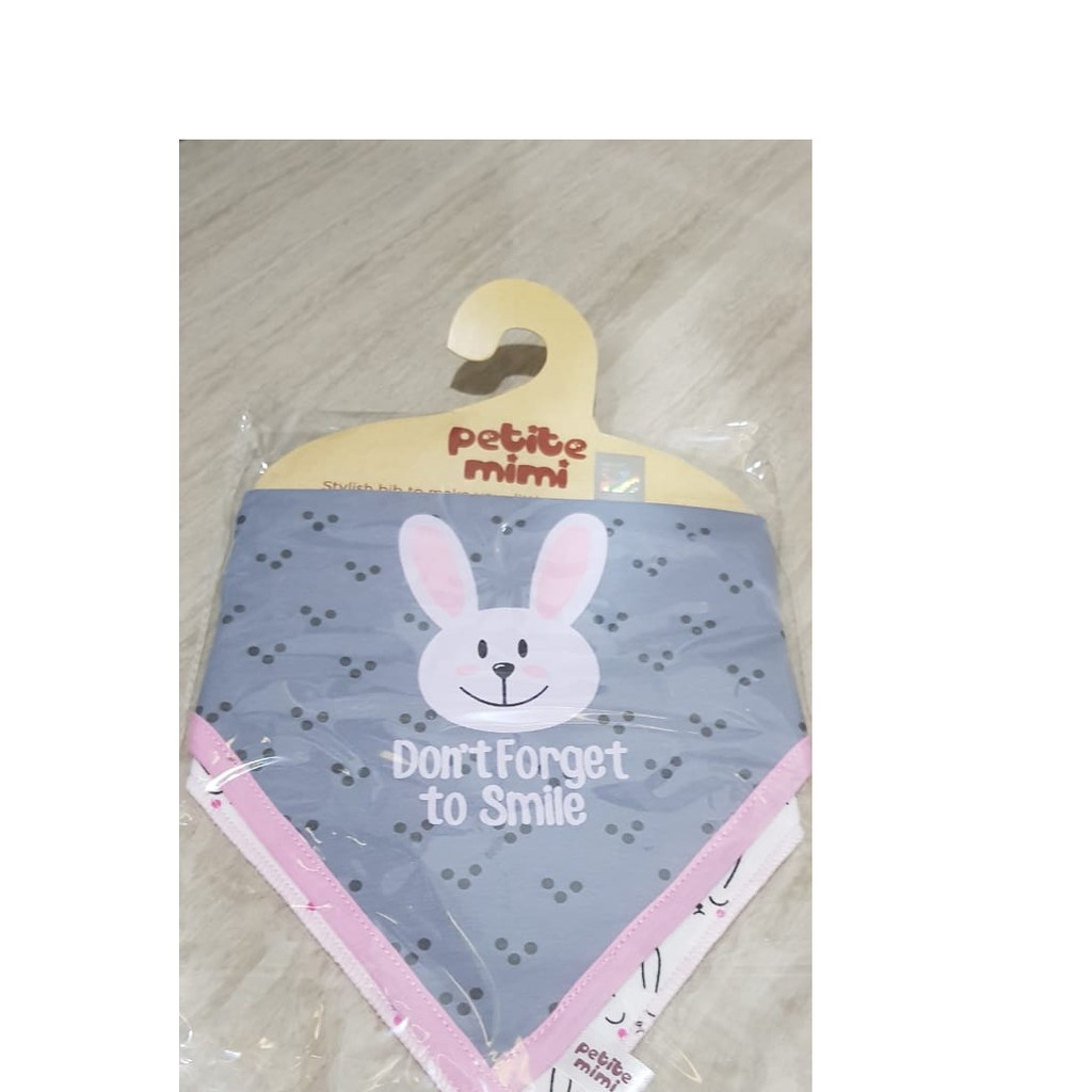 PETITE MIMI SLABER/BIB 2 IN 1 - GIRL