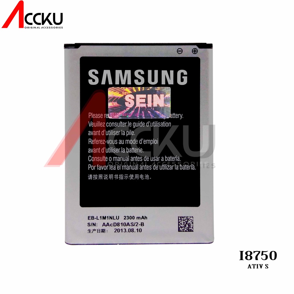 BATERAI SAMSUNG I8750 BATTERY SAMSUNG GALAXY ATIV S EBL1F2 EBL1M1NLU ORIGINAL