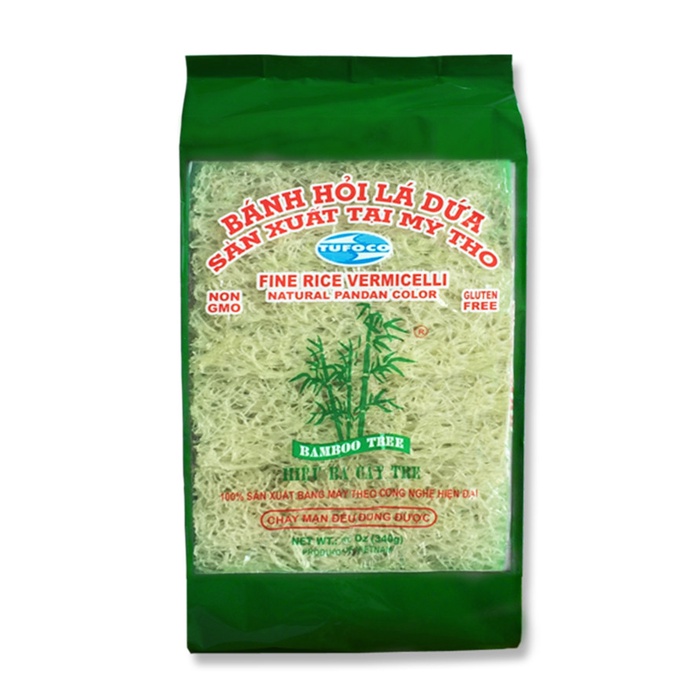 

Bamboo Tree Fine Rice Vermicelli Green 340Gr