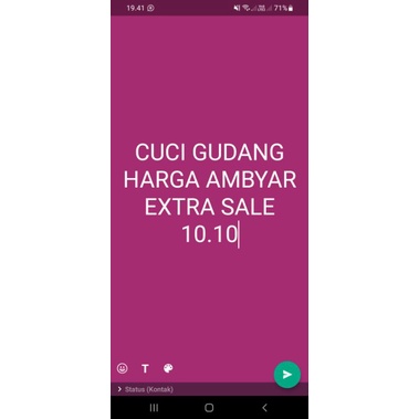 CUCI GUDANG GAMIS MURAH