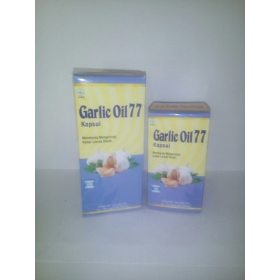 GARLIC OIL 77 Isi 100 Kapsul