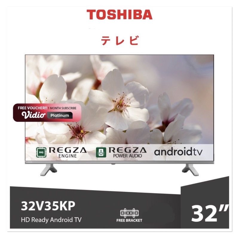 TOSHIBA V35 SMART ANDROID TV 32 INCH TV LED
