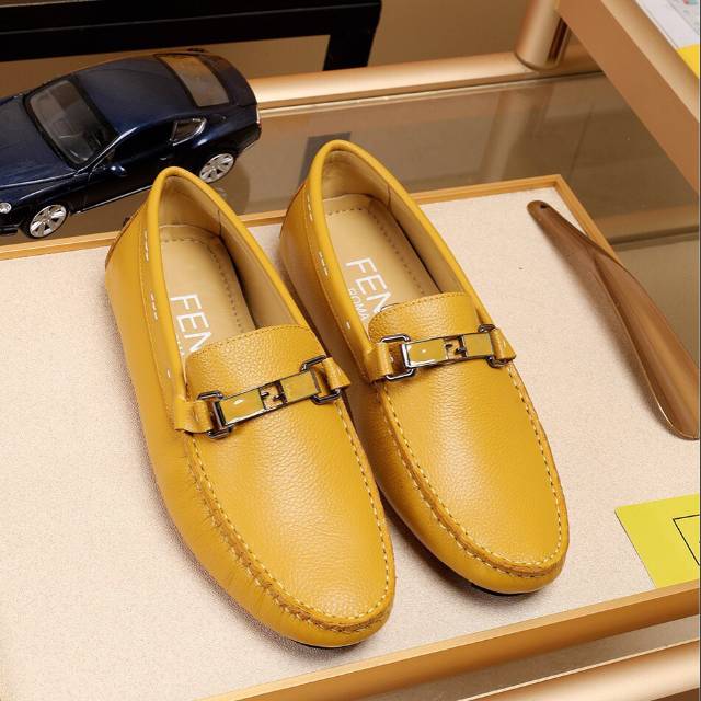 Fendi Men's Loafer / Sepatu Pria / Super Mirror Quality