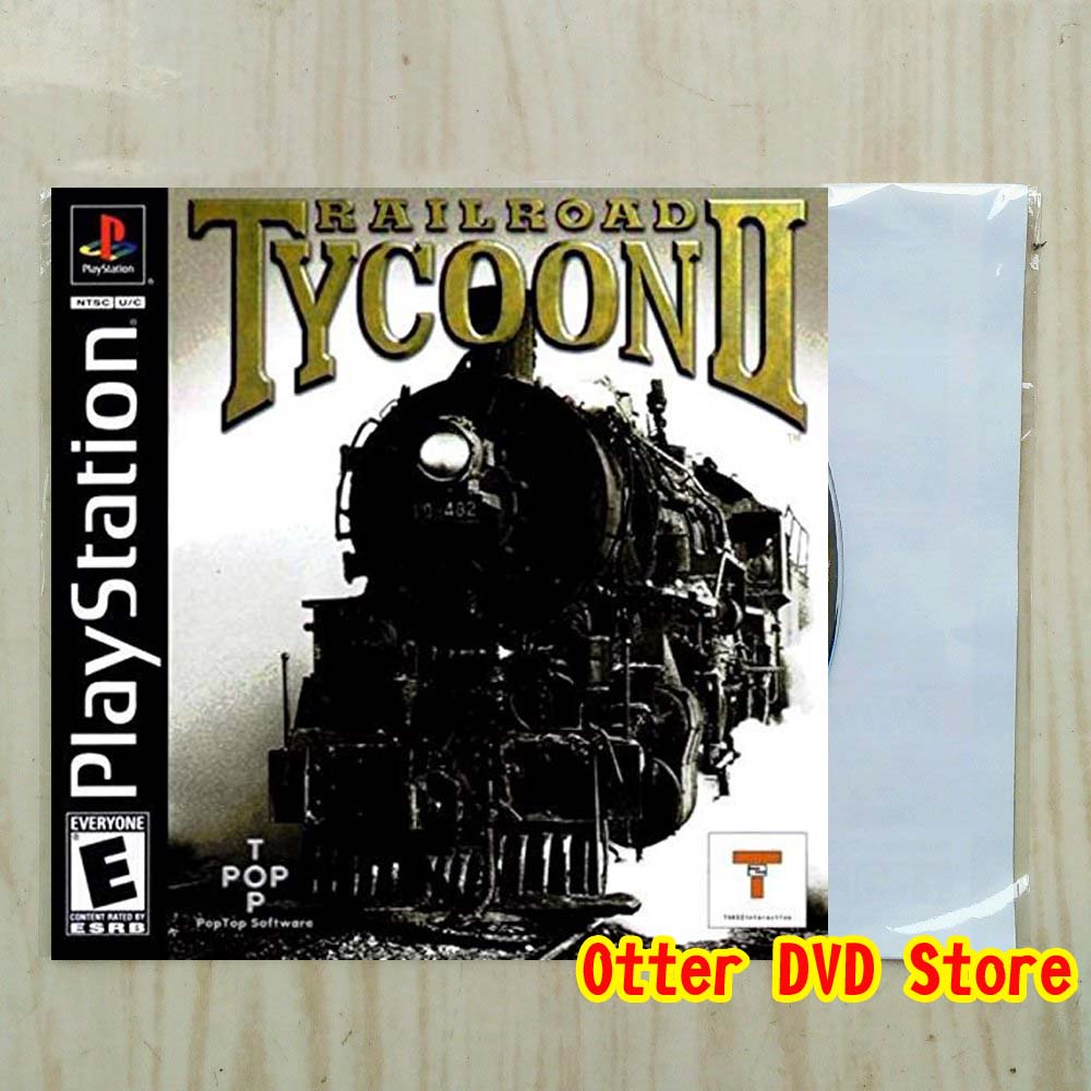 Kaset CD Game Ps1 Ps 1 Railroad Tycoon 2 - Railroad Tycoon II