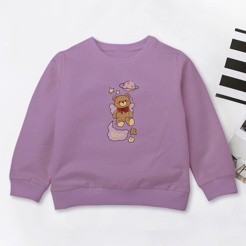 SWEATER ANAK FASHION ANAK BEAR PLANET STAR - SWEATER ANAK PREMIUM