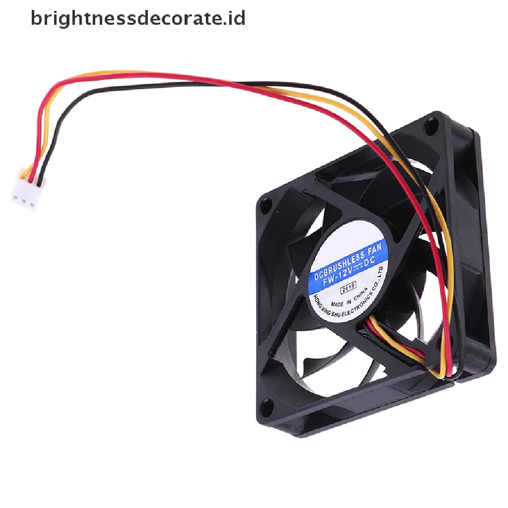 1pc Kipas Pendingin Heatsink Mini 7015 70MM 70x70 X 15 12V 0.4A 3 Pin Mini Fan