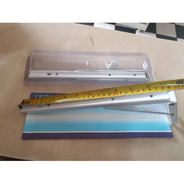 Engsel Ambalan Lipat atau Engsel Meja Lipat 12 inch per Twin