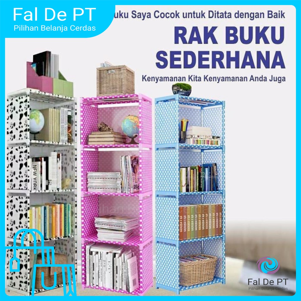 RAK BUKU / RAK SERBAGUNA / RAK BUKU PORTABLE / RAK SUSUN / RAK SUSUN SERBAGUNA / RAK PLASTIK