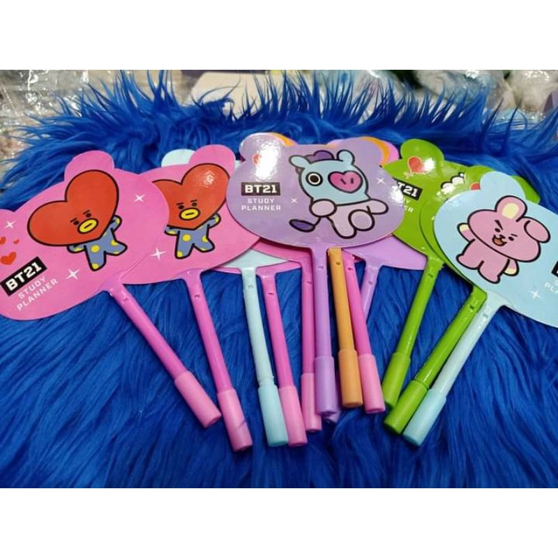 

1 PCS PENA TINTA KIPAS BT21 TERLARIS PALEMBANG
