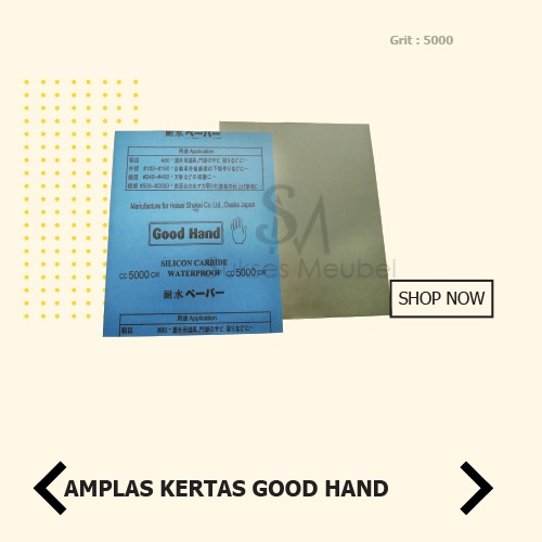 GRIT 5000 - AMPLAS KERTAS GOOD HAND