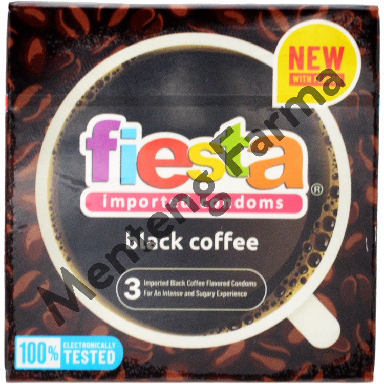 Kondom Fiesta Black Coffee - Aroma dan Rasa Kopi Hitam