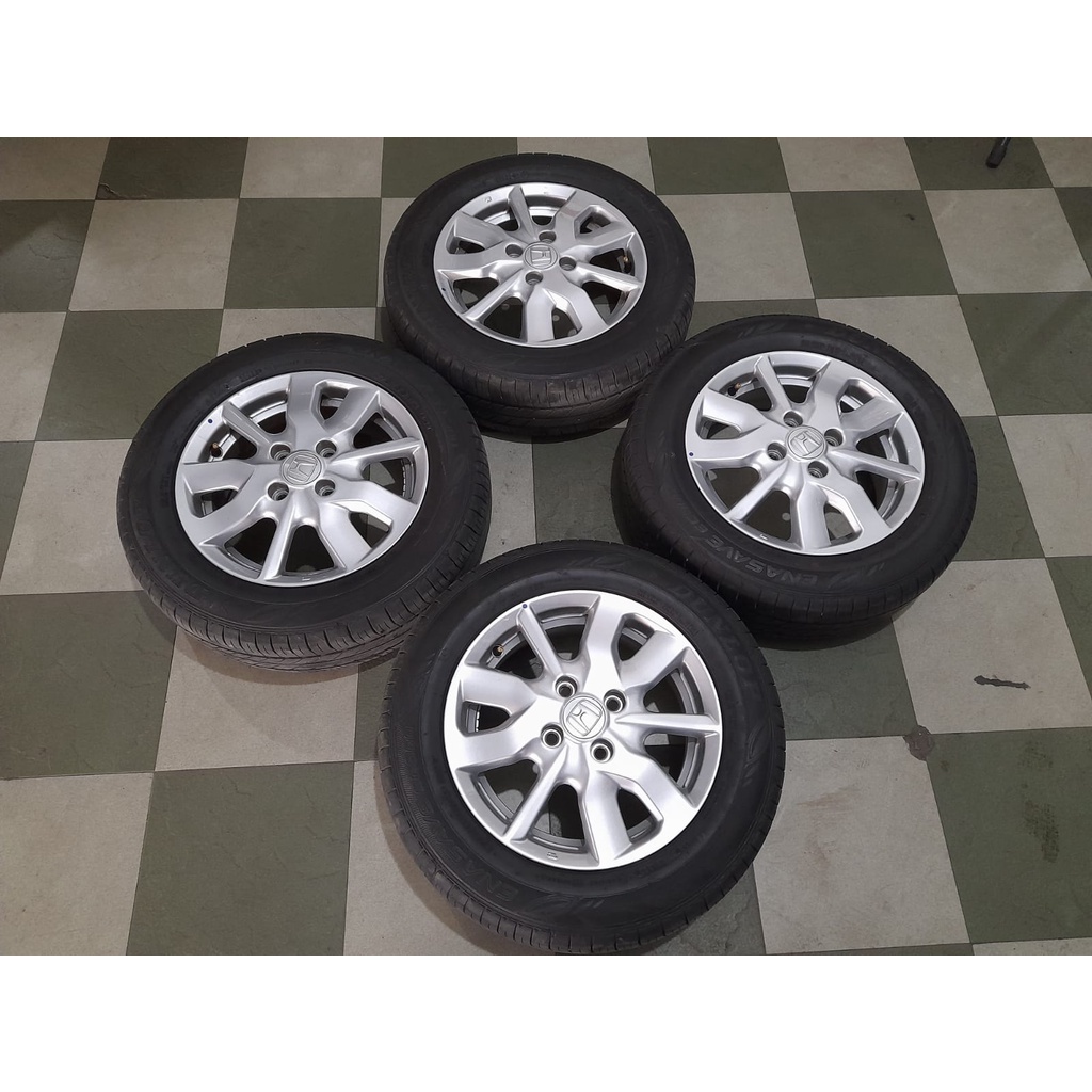 Velg Mobil Bekas Ring 14 Oem New Brio Pcd 4x100 Plus Ban