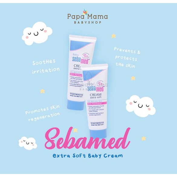 Baby Sebamed Cream Extra Soft 50ml/200ml - Krim Popok Bayi &amp; Anak